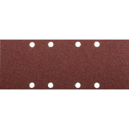 Лист шлифовальный ЗУБР &quot;МАСТЕР&quot;, 8 отверстий, для ПШМ на зажимах, Р60, 93х230мм, 5шт 35591-060 купить в Перми