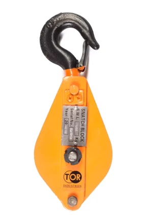Блок монтажный однорольный с  крюком TOR HQG(L) K1-0,5 т с откидной щекой (T) 1048304 купить в Перми