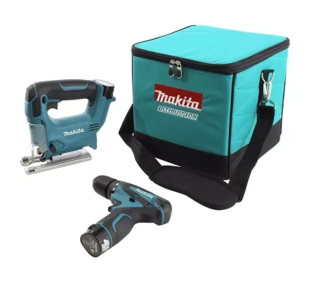Набор Makita DK1475X3 (Дрель DF330DZ + Лобзик JV100DZ) купить в Перми