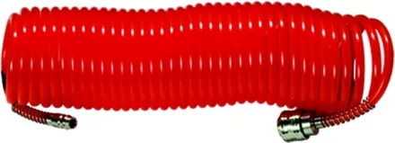 Шланг спиральный воздушный 15 м с быстросъемными соединениями  MATRIX 57006 купить в Перми