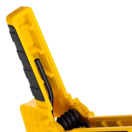 Струбцина клещеобразная Denzel, усиленная 65 х 50 мм, двухкомпонентные рукоятки, 20796 купить в Перми