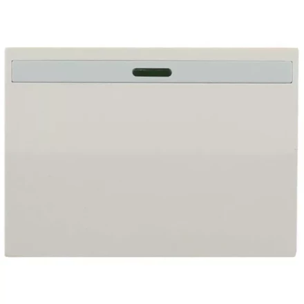 Выключатель СВЕТОЗАР &quot;ЭФФЕКТ&quot; одноклавишный, с эффектом свечения, без вставки и рамки, цвет бежевый, 10A/~250B SV-54431-B купить в Перми