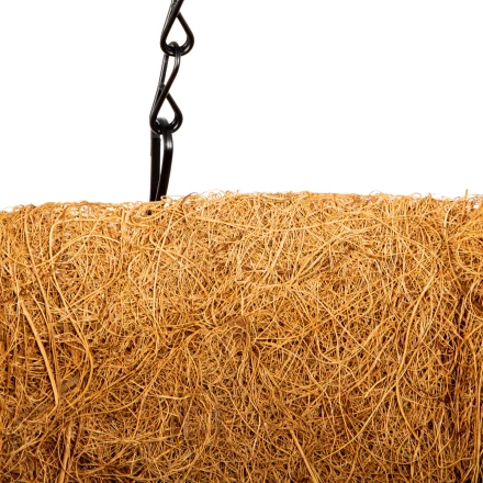 Кашпо подвесное с декором, с кокосовой корзиной, диаметр, 30 см Palisad 690108 купить в Перми