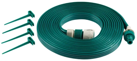 Шланг-дождеватель RACO в комплекте с коннектором, адаптером и колышками, 7,5м 4270-55913 купить в Перми