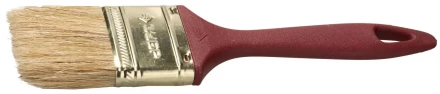 Кисть плоская ЗУБР &quot;УНИВЕРСАЛ-МАСТЕР&quot; &quot;КП-11&quot;, натуральная щетина, пластмассовая ручка, 50мм 4-01011-050 купить в Перми