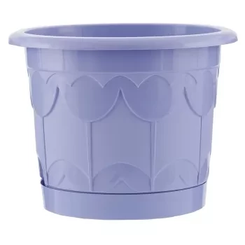 Горшок Тюльпан с поддоном цветок мяты 3,9 л PALISAD 69248 купить в Перми