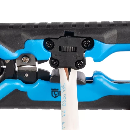 Автоматический многофункциональный стриппер КВТ WS-19 для снятия изоляции с проводов 0.05–10 мм (89424) купить в Перми