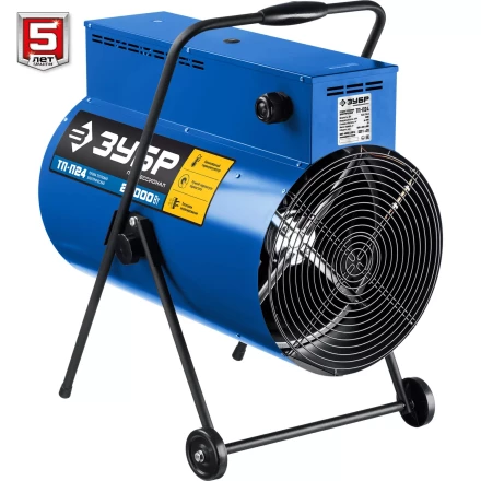 ЗУБР 24 кВт, электрическая тепловая пушка, Профессионал (ТП-П24) купить в Перми
