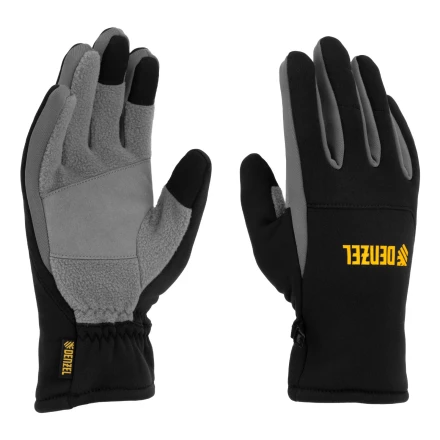 Перчатки универсальные, искусственный мех, работа с сенсорным экраном, размер 8// Denzel 68086 купить в Перми