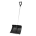 Лопата для уборки снега пластиковая, 470х350х1340 мм, алюминиевый черенок, Россия, Сибртех 61662 купить в Перми