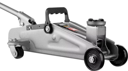 Домкрат гидравлический подкатной, 2т, 130-315мм, в кейсе, MIRAX 43252-2-K 43252-2-K купить в Перми