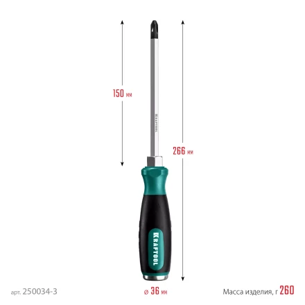 Ударные отвертки IMPACT 250034-3 купить в Перми