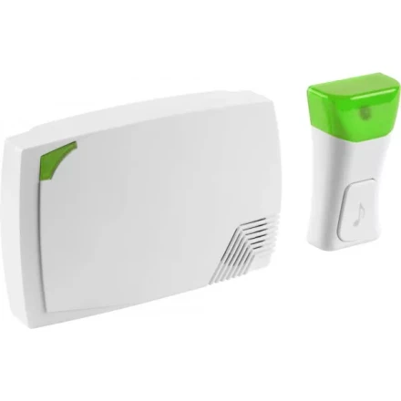 Звонок СВЕТОЗАР &quot;ЭТЮД&quot; электрический беспроводной 120м, 36 мелодий, A23, 3AA 58060 купить в Перми