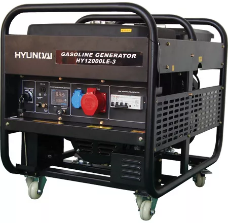 Бензогенератор Hyundai HY 12000LE-3 купить в Перми