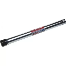 Ключ свечной ЗУБР "МАСТЕР" трубчатый, торцовый с резинкой, 280мм, 21мм 27505-21-280