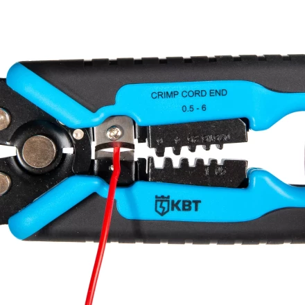 Автоматический многофункциональный стриппер КВТ WS-18 для снятия изоляции с проводов 0.05–10 мм(87581) купить в Перми