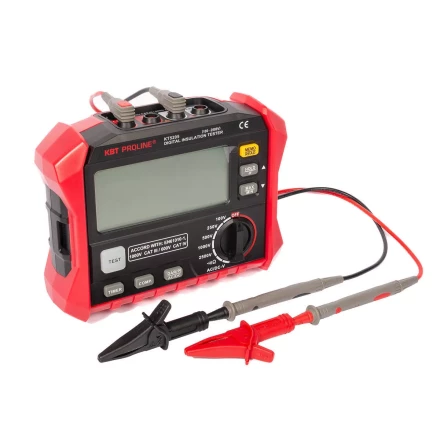 Тестер сопротивления изоляции до 200 ГОм КВТ KT 5205 PROLINE (89639) купить в Перми