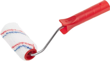 МИДИ-валик ЗУБР &quot;МАСТЕР&quot; &quot;ГИРПАИНТ&quot;, полиакрил 10мм, ручка 6мм, d=32/100мм 03510-10_z01 купить в Перми