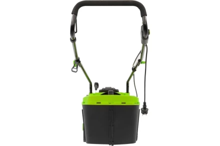 Газонокосилка электрическая L1500, 1500 Вт, ширина 33 см, 5 уровней, пластиковый травосборник 35 л Сибртех 96677 купить в Перми