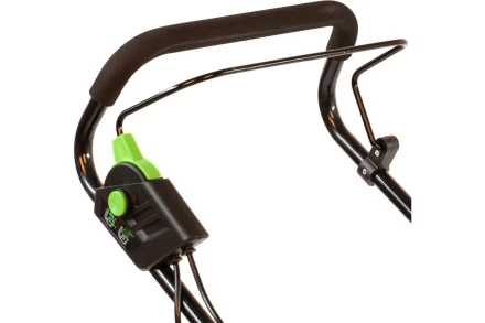 Газонокосилка электрическая L1500, 1500 Вт, ширина 33 см, 5 уровней, пластиковый травосборник 35 л Сибртех 96677 купить в Перми