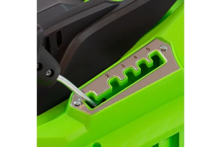 Газонокосилка электрическая L1500, 1500 Вт, ширина 33 см, 5 уровней, пластиковый травосборник 35 л Сибртех 96677 купить в Перми