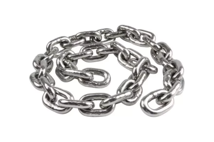 Цепь круглозвенная TOR G80 EN818-2 6х18 оцинкованная некалиброванная 1019342 купить в Перми