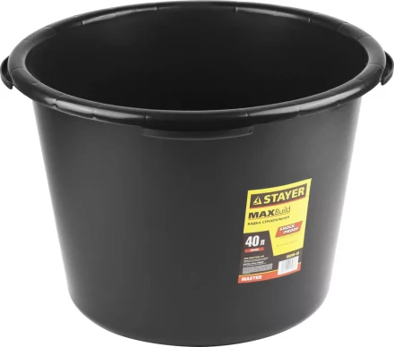 Кадка STAYER &quot;MASTER&quot; строительная пластмассовая, 40л 06098-40 купить в Перми
