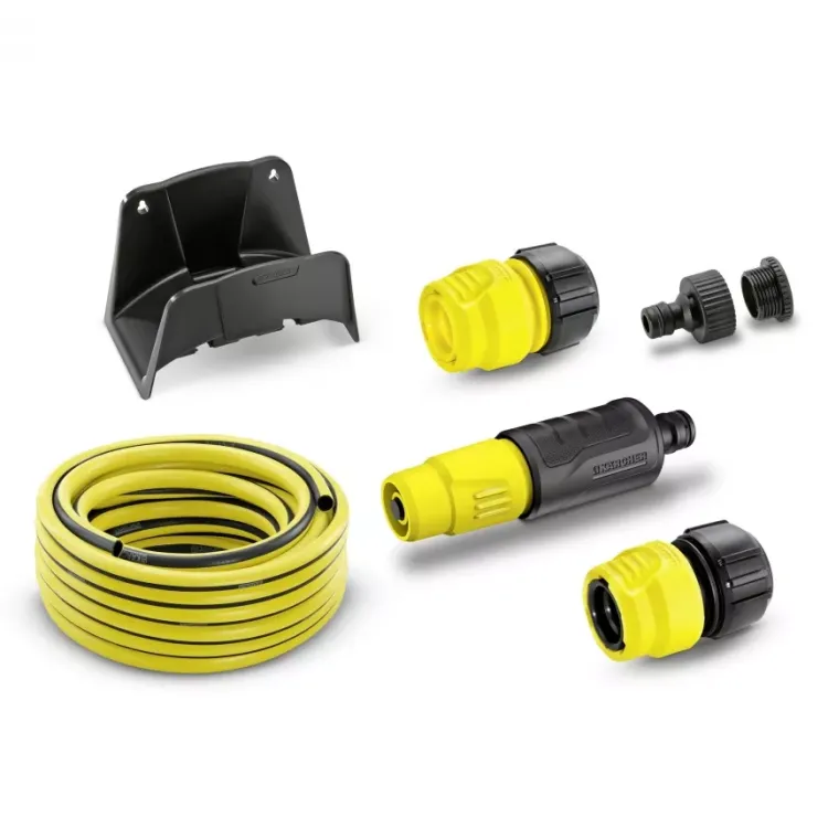 Комплект: шланг 1/2" - 15м с держателем и набор для полива KARCHER купить в Перми