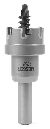 ТСТ коронка MESSER 27X5 с центрирующим сверлом и толкающей пружиной купить в Перми