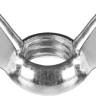 Гайка ЗУБР "МАСТЕР" барашковая, DIN 315, оцинкованная, M10, 5кг 303730-10 купить в Перми
