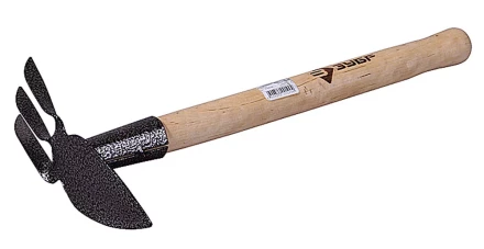 Мотыжка ЗУБР садовая комбинированная, лепесток + 3 зубца 4-39627 купить в Перми