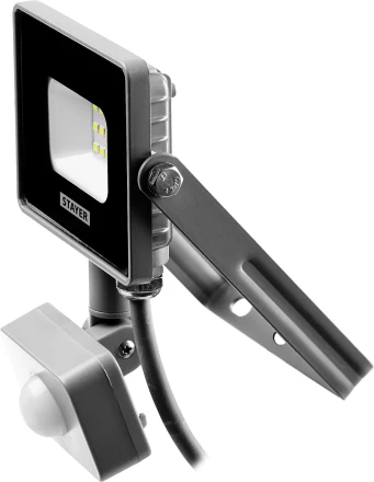 Прожектор LEDPro светодиодный, STAYER Profi 57133-10, датчик движения, 10Вт 57133-10 купить в Перми