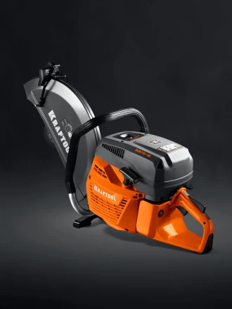 KRAFTOOL 4800 Вт, 400 мм, без диска, бензорез по бетону (бетонорез) (K970-16) купить в Перми