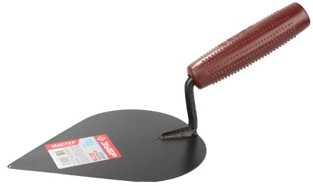 Кельма штукатура ЗУБР &quot;МАСТЕР&quot; с деревянной усиленной ручкой КШ 0825-3 купить в Перми