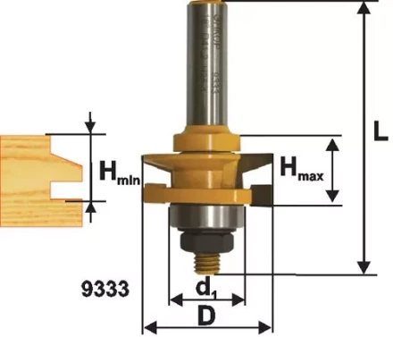 Фреза комб рамочная ф413х26мм хв 12мм 9333 купить в Перми