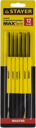 Набор радиомонтажника MAXTerm, STAYER 55338-H12, 12в1 55338-H12 купить в Перми