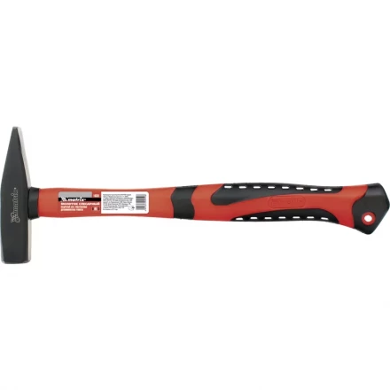 Молоток слесарный 400 г фибергласовая обрезиненная рукоятка MTX 103229 купить в Перми