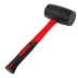 Киянка резиновая, 910 г, черная резина, фибергласовая рукоятка// Matrix 11194 купить в Перми