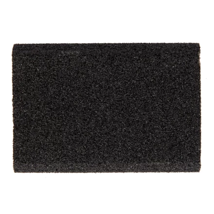 Губка для шлифования, 100 х 70 х 25 мм, овал, Средняя жесткость, P 60 Сибртех 757367 купить в Перми