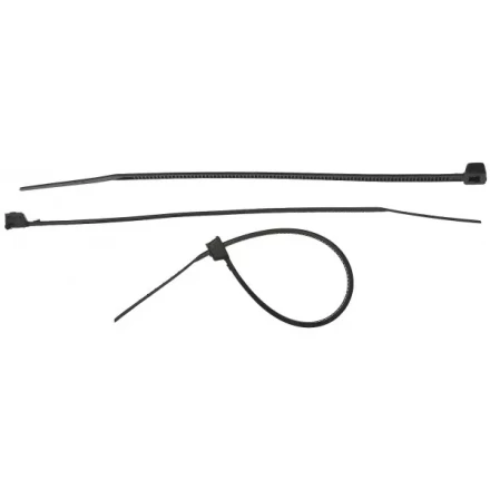 Хомуты ЗУБР нейлоновые, в п/э пакете, тип 7, черные, 4,8ммх400мм, 25шт 4-309037-48-400 купить в Перми