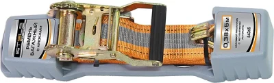 Ремень багажный с крюками 0,38х5м храповый механизм Automatic STELS 54365