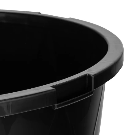 Таз строительный круглый универсальный Matrix, 120л, ударопрочный, с ребрами жесткости 81473 купить в Перми