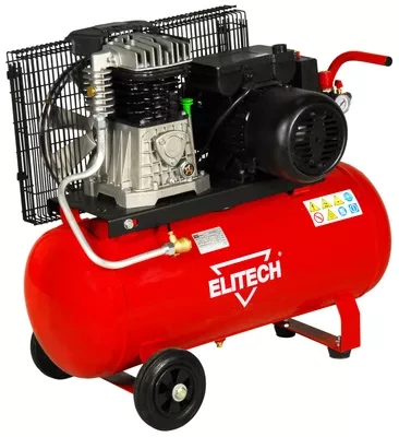 Компрессор масляный поршневой ременной Elitech КР50 купить в Перми