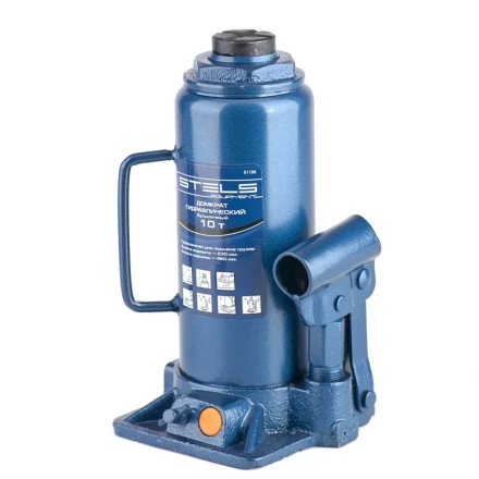Домкрат гидравлический бутылочный 10 т h подъема 230–460 мм STELS 51106 купить в Перми