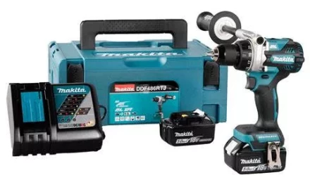 Аккумуляторная дрель-шуруповёрт Makita DDF486RTJ купить в Перми