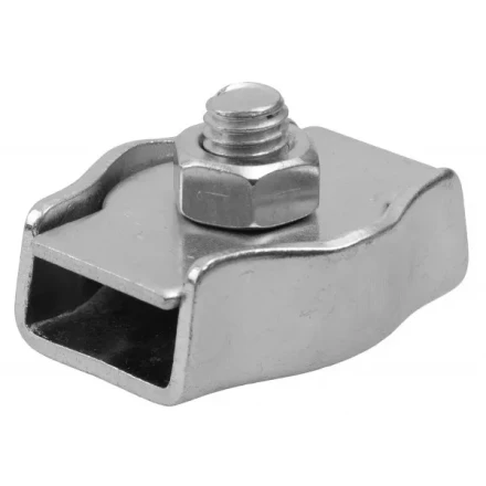 Зажим троса ЗУБР одинарный, оцинкованный, 8мм, 25 шт 4-304435-08 купить в Перми