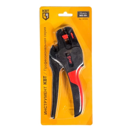 Автоматический торцевой стриппер КВТ WS-22т для снятия изоляции с проводов 0.08–10 мм (86599) купить в Перми