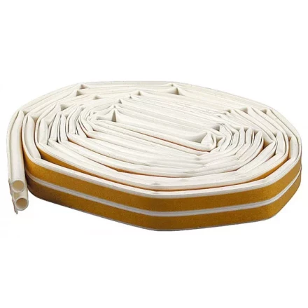 Уплотнитель ЗУБР силиконовый самоклеящийся профиль &quot;O&quot;, белый, 16м 4-40925-016 купить в Перми