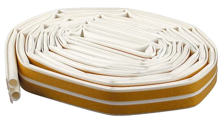 Уплотнитель ЗУБР силиконовый самоклеящийся профиль &quot;O&quot;, белый, 16м 4-40925-016 купить в Перми