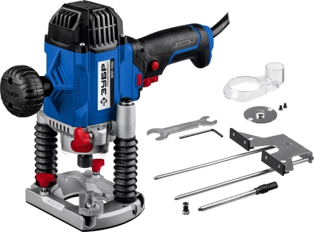 ЗУБР 1200 Вт, 50 мм, универсальный фрезер, Профессионал (ФПР-1200) купить в Перми